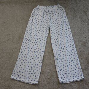 Hollister Blue Floral Print Pajama Pants